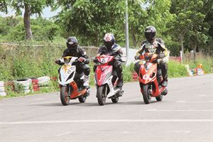 B組賽車版100cc    速克達集評測試