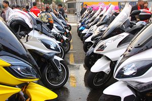 光陽大型重型機車102年度大會師   重機旅跑團 遨遊水沙漣