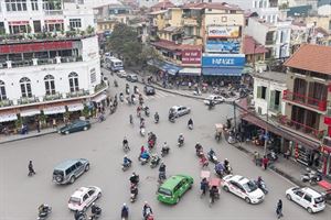 越南將河內市禁止摩托車通行的計畫延至2030年
